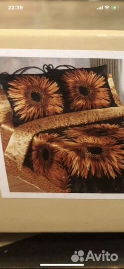 Комплект постельного белья новый