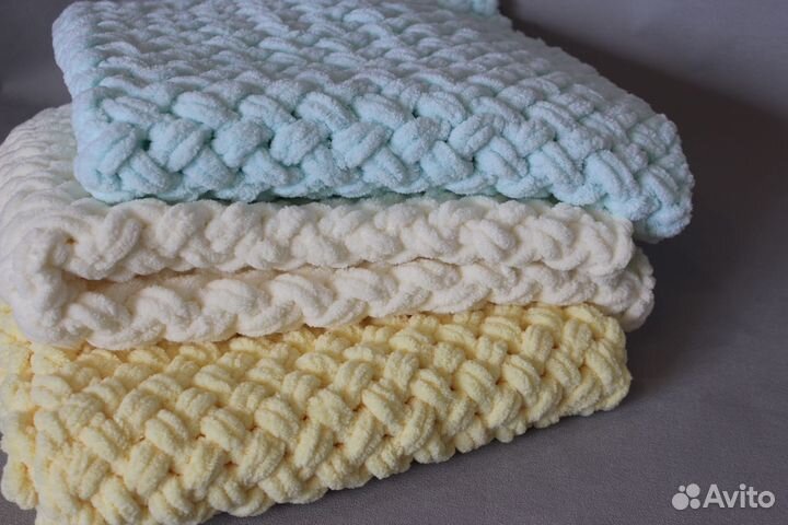 Плед ручной работы