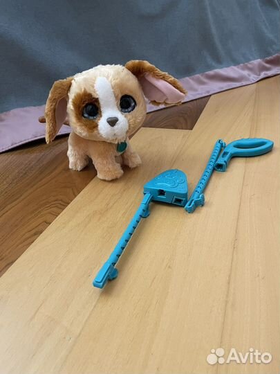 Интерактивная игркшка собака на поводке