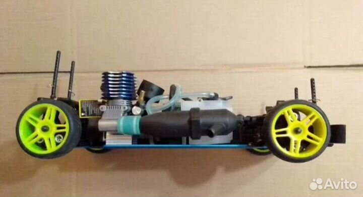 RTR модель от HSP в М 1/10 с двс. Полный комплект