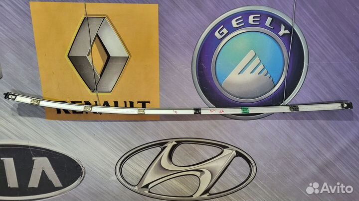 Молдинг на крышу Накладка крыши Renault megane 3 Л