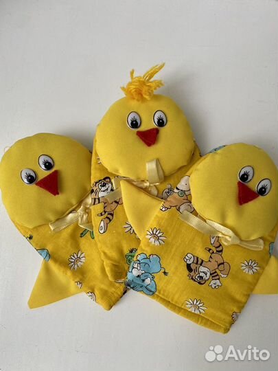 Перчаточные куклы Цыплята