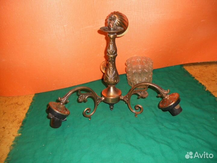 Люстра СССР под бронзу на запчасти самовывоз