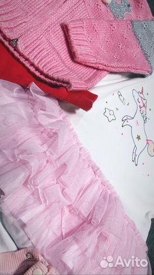Вещи пакетом на девочку 80-86
