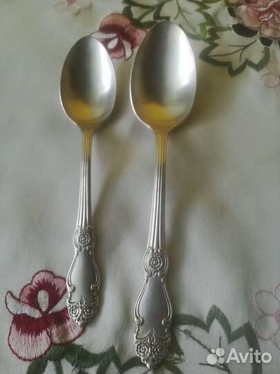 Ложки чайные. Троянда