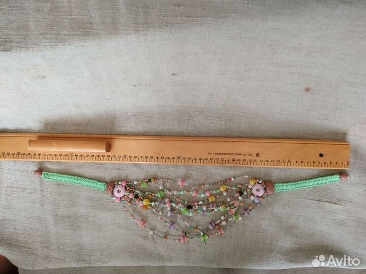 Бусы бохо стиль