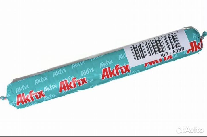 Герметик Akfix 637FC пу серый 600 мл