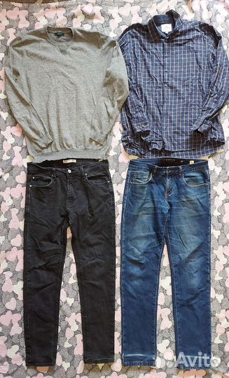 2 пакета мужских вещей
