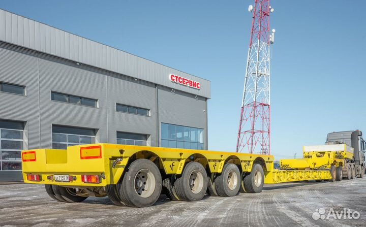 Полуприцеп трал (тяжеловоз) Faymonville STBZ 6VA, 2007