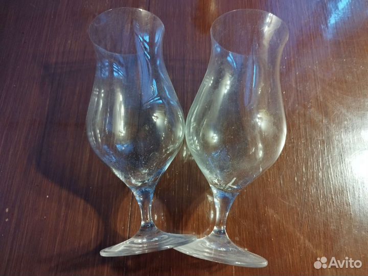 Вазы каминные парные (Rona, Чехия), Сваровски и др