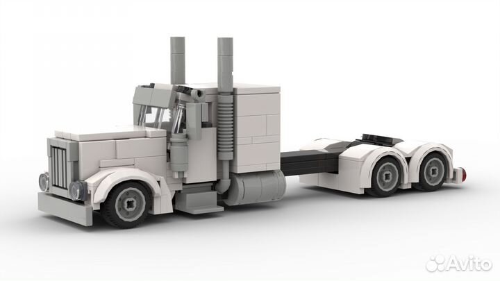 PDF инструкция грузовика Peterbilt из lego