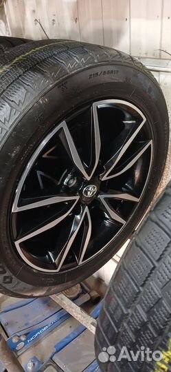 215 55 17 Зимние колеса на toyota camry
