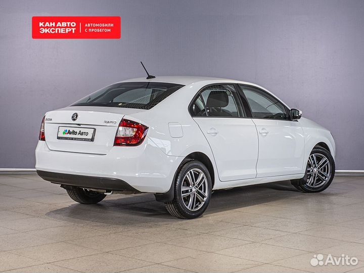 Skoda Rapid 1.6 МТ, 2018, 85 300 км