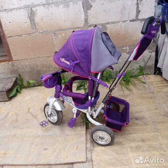 Детский трехколесный велосипед бу