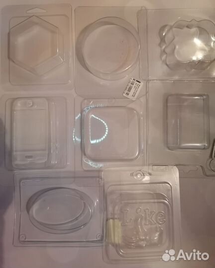 Пластиковые формы для мыла