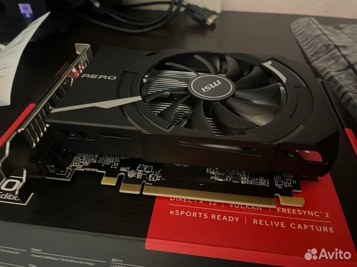 MSI AMD Radeon RX 550 aero ITX OC