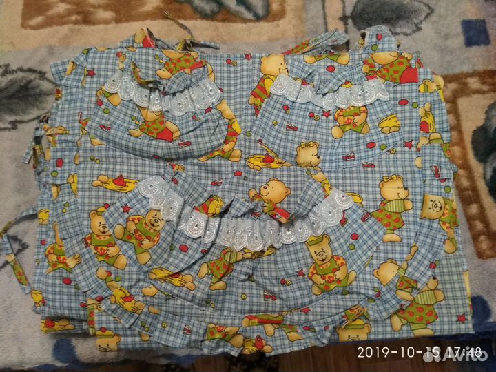 Балдахин, бортики в детскую кроватку