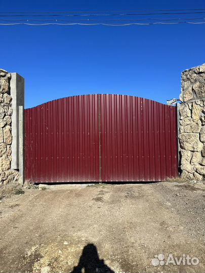 Ворота распашные б/у