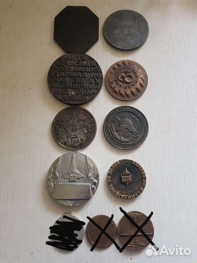 Медали настольные 350