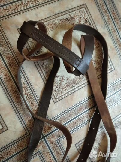 Ремень чемоданный кожа СССР