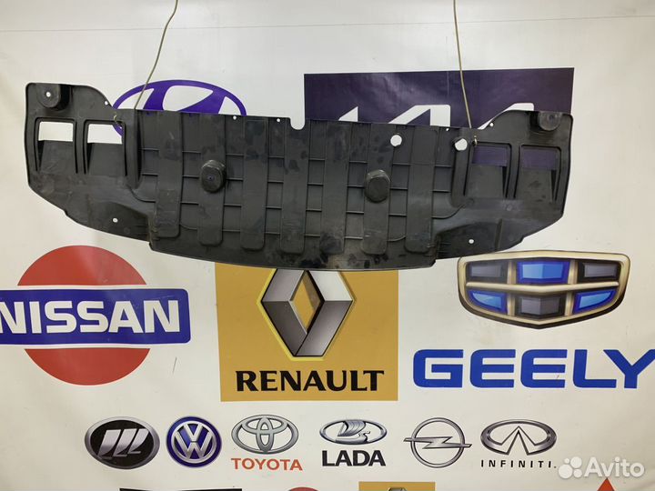 Защита Пыльник бампера KIA ceed 2 JD