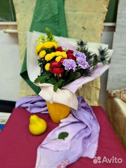 Букеты, цветочные композиции на 1 сентября