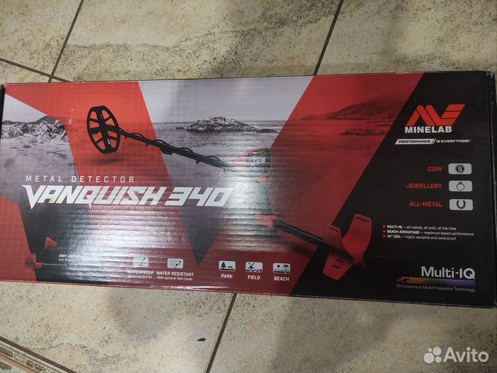 Металлоискатель Minelab vanquish 340