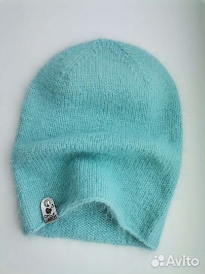 Шапка из пуха норки ручной работы