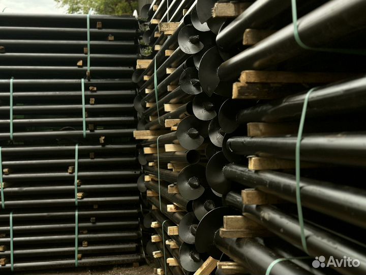 Фундамент на винтовых сваях