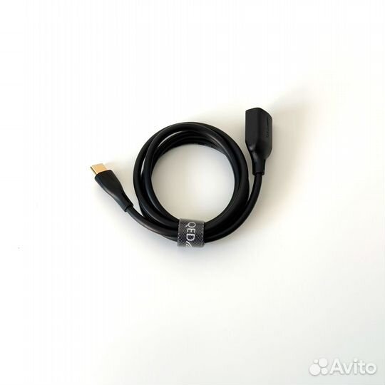 Кабель QED Connect USB A(F) - USB C 0.75 m