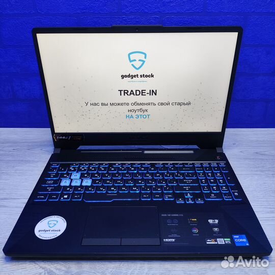 Игровой ноутбук Asus TUF Gaming F15 FX506HCB