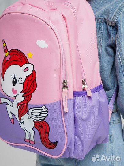 Новый детский школьный рюкзак для девочки,1-4класс