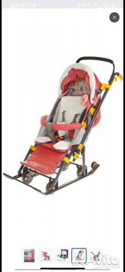 Санки коляска ника 7- 3/2