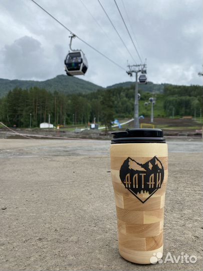 Кружки из дерева (Алтайский кедр)