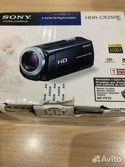 Видеокамера sony