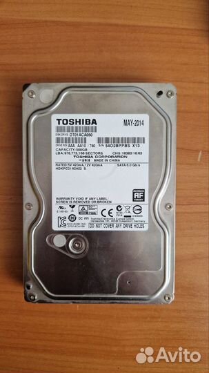 Toshiba 500 гб Внутренний жесткий диск
