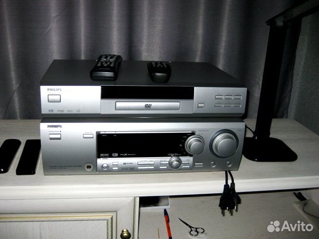 A/V ресивер Philips FR 966 + DVD Philips 622