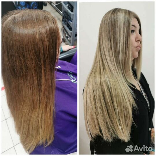 Окрашивание волос на длинные волосы качественно