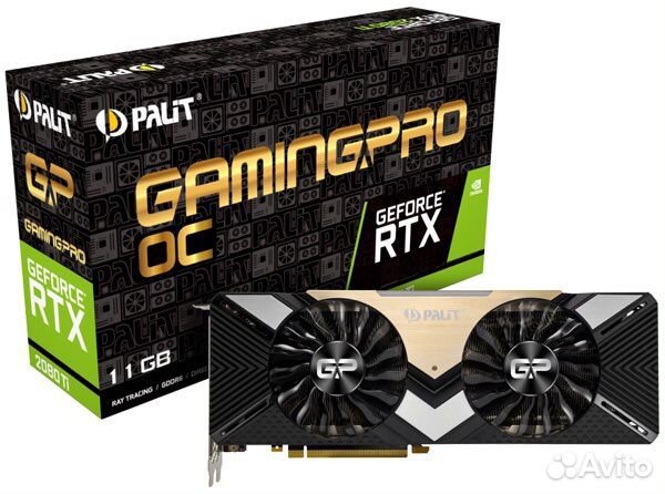 Видеокарта palit rtx 2080ti gaming oc