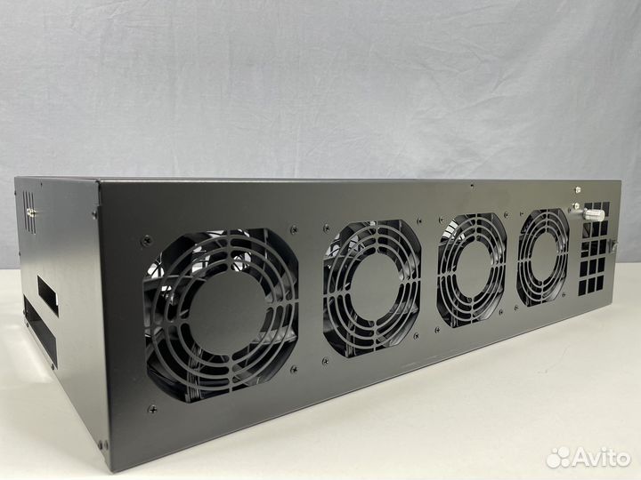 Корпус для майнинга на 8 карт 2500w, тихий