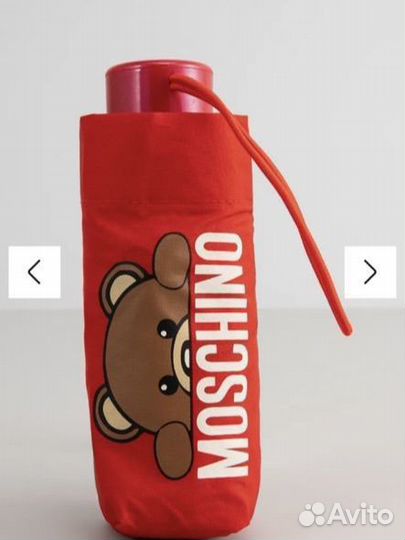 Зонт женский moschino + мишка