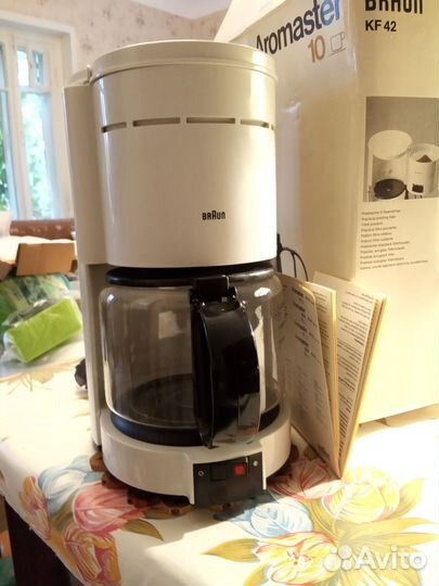 Кофеварка Braun KF 42, на 10 чашек