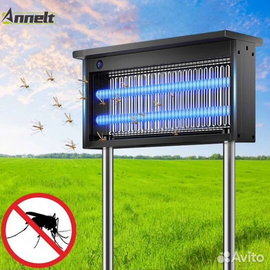 Ловушка комаров на солнечной батарее