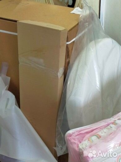 Детская кроватка трансформер круглая с маятником