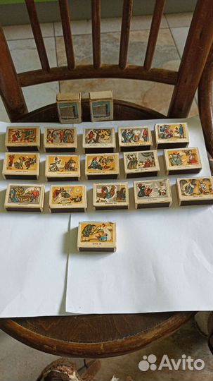 Сувенирный набор спичек, Русские сказки