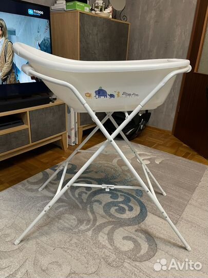 Детская ванночка с подставкой