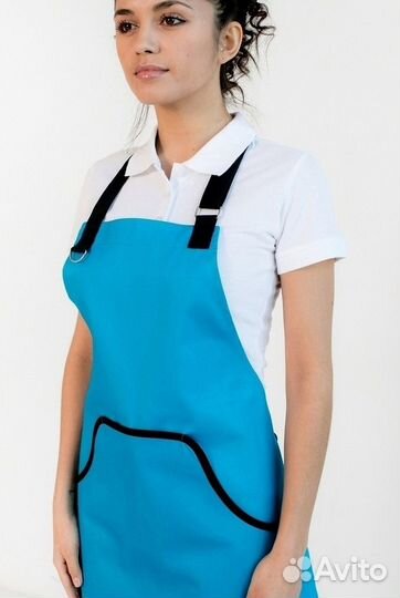 Чёрный китель поварской женский