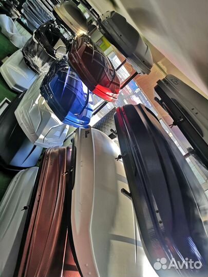 Автобокс, бокс на крышу авто в Иркутке