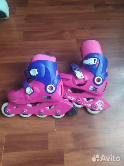 Роликовые коньки детские раздвижные