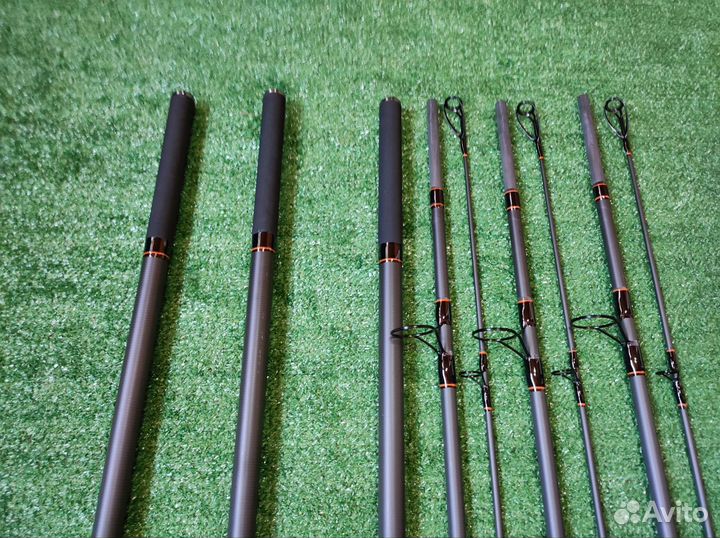 Карповые удилища с катушками 3+3 комплект